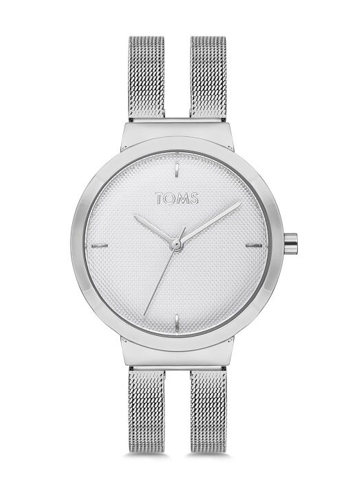 Toms T81813C-936-A Quartz Hasır Gri 31 mm Kadın Kol Saati