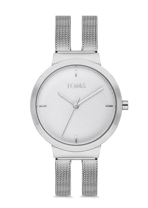 Toms T81813C-936-A Quartz Hasır Gri 31 mm Kadın Kol Saati