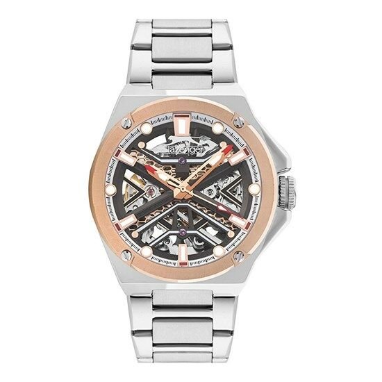 Slazenger SL.09.2264.1.03 Otomatik Çelik Gri 44 mm Erkek Kol Saati