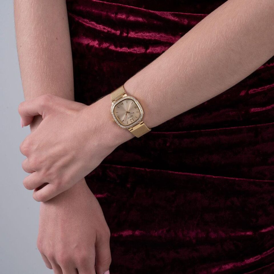 Guess GUGW0354L2 32 mm Altın Rengi Kadın Kol Saati
