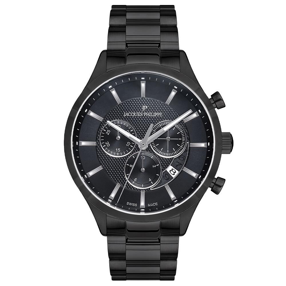 Jacques Philippe JPQGC034311 43 mm Siyah Erkek Kol Saati