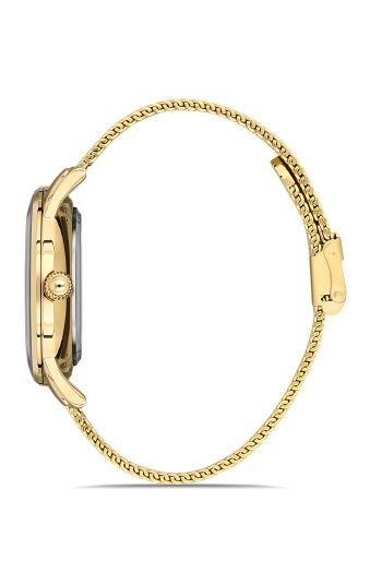 Ferro 43 mm Sarı Hasır Kordon Erkek Kol Saati F11182C-B F11182C-B