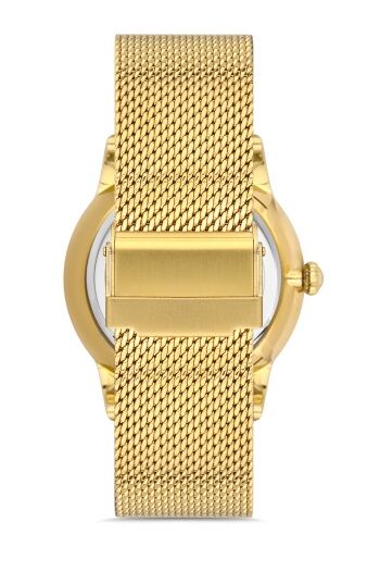 Ferro 43 mm Sarı Hasır Kordon Erkek Kol Saati F11182C-B F11182C-B