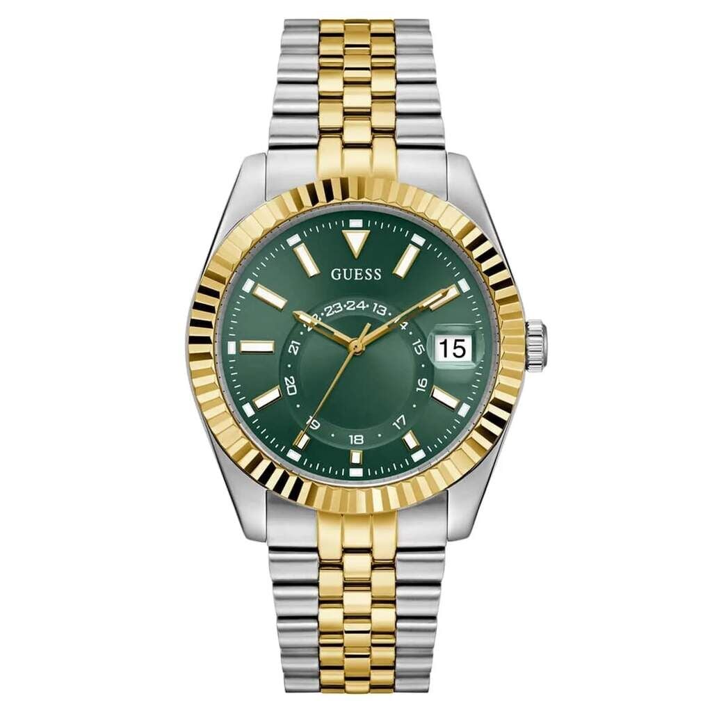 Guess GUGW0977G4 Quartz Çelik Gri Altın Rengi 42 mm Erkek Kol Saati