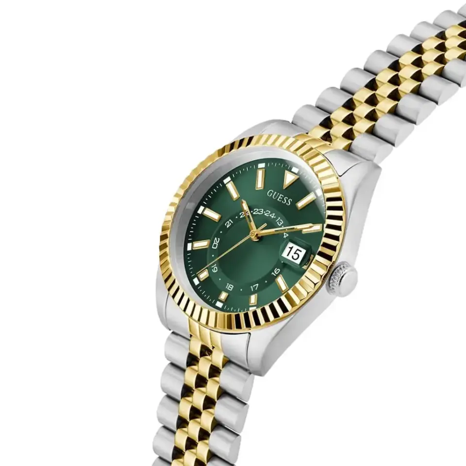 Guess GUGW0977G4 Quartz Çelik Gri Altın Rengi 42 mm Erkek Kol Saati