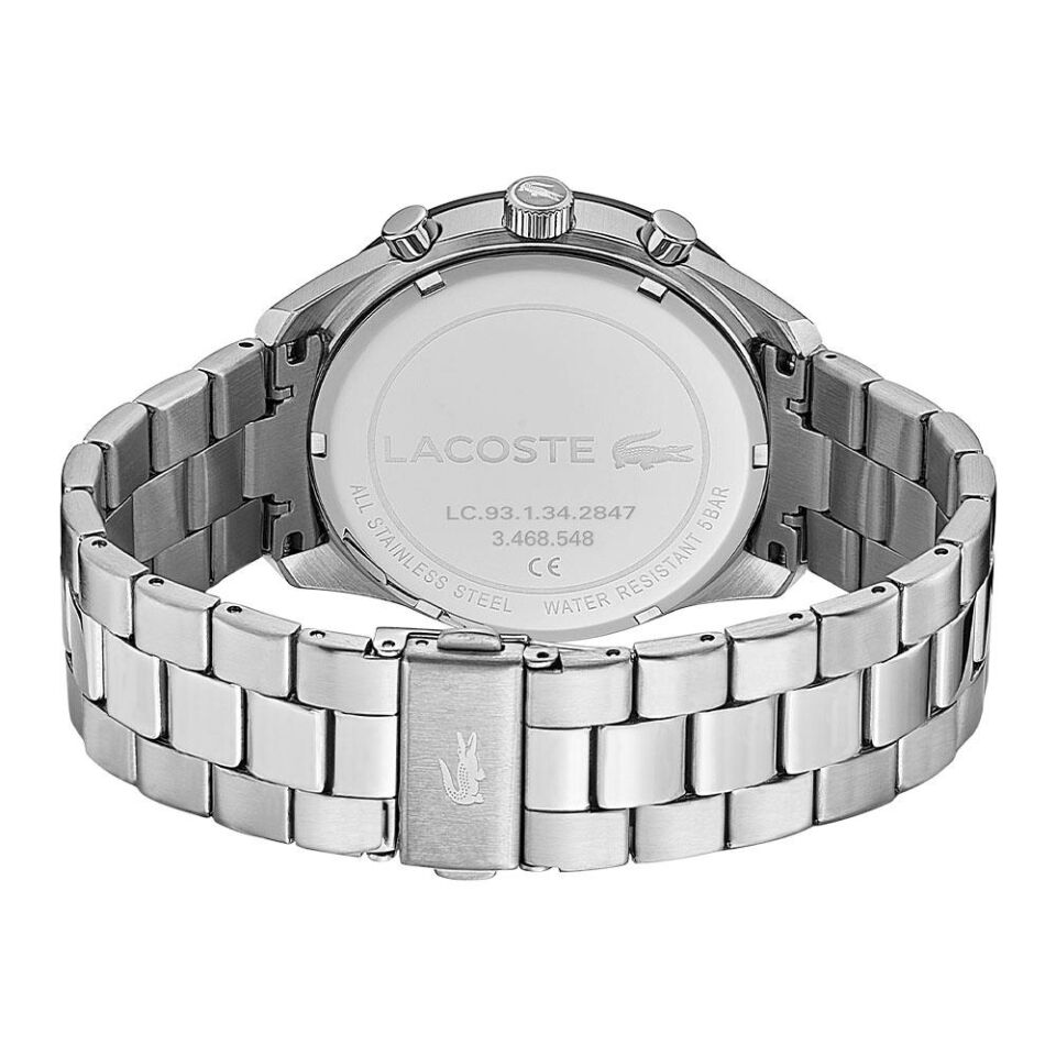 Lacoste 2011079 42 mm Metalik Gri Erkek Kol Saati