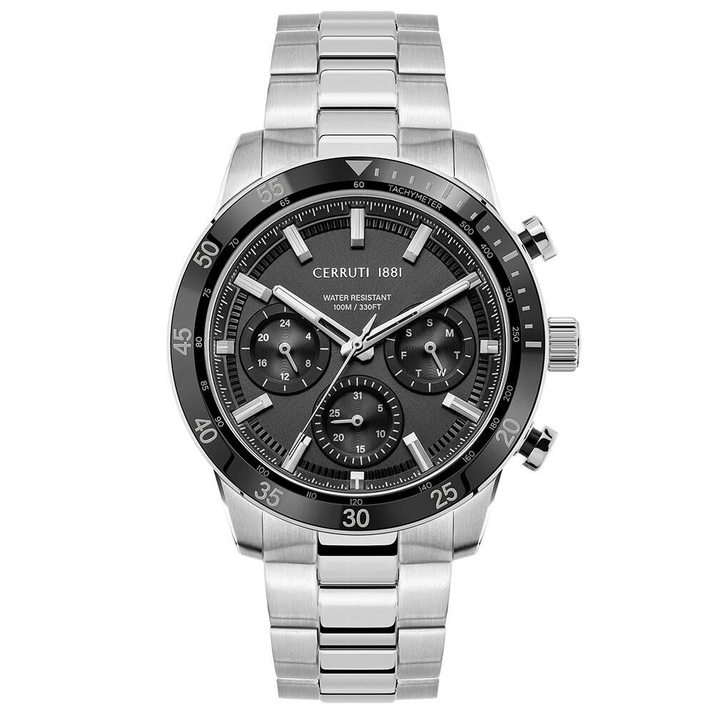 Cerruti 1881 CIWGK2116603 Quartz Çelik Gri 44 mm Erkek Kol Saati