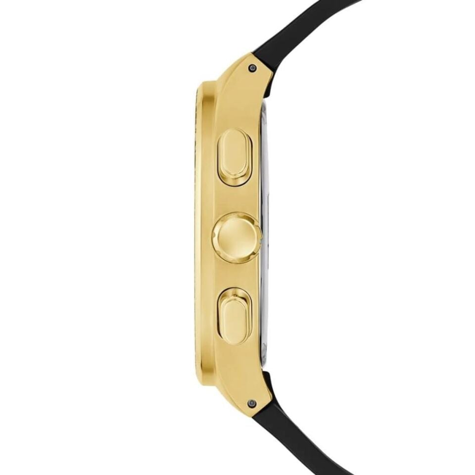 Guess GUGW0784G1 Quartz Silikon Siyah 44 mm Erkek Kol Saati