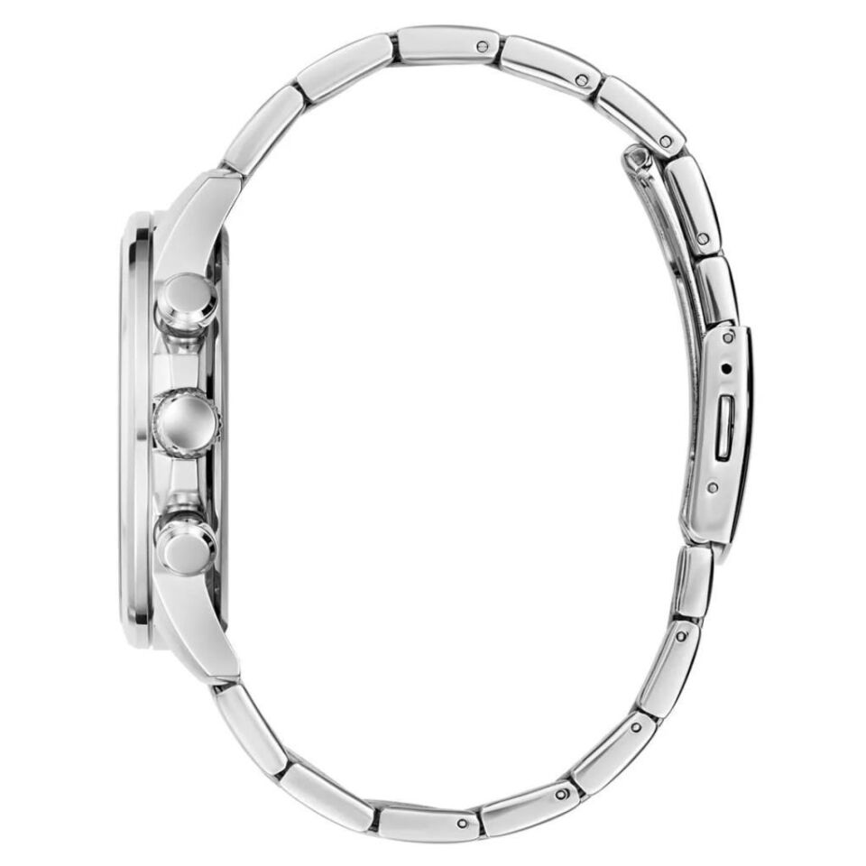Guess GUGW0900G1 Quartz Çelik Gri Siyah Kadran 44 mm Erkek Kol Saati