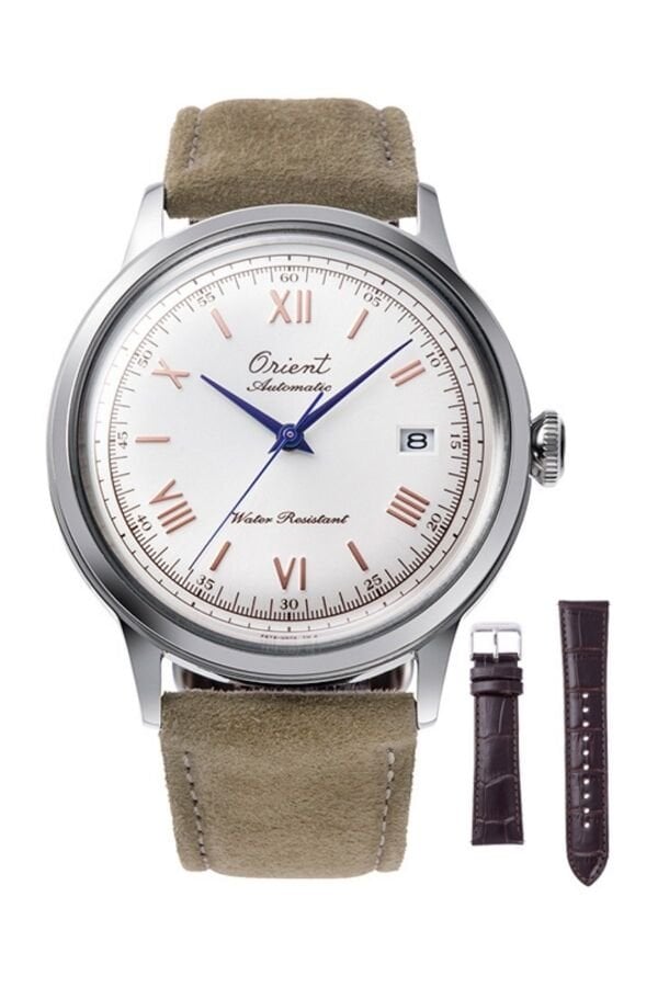 Orient Limited Edition RA-AC0027S30B Otomatik Deri Kahverengi Beyaz Kadran 41 mm Erkek Kol Saati