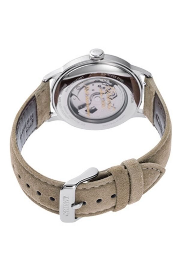 Orient Limited Edition RA-AC0027S30B Otomatik Deri Kahverengi Beyaz Kadran 41 mm Erkek Kol Saati
