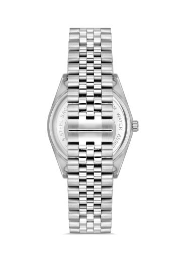 Ferro Gümüş Çelik Kordon Erkek Kol Saati F11567AWT-A15 3ATM SuGeçirmez 2 Yıl Garantili HediyePaketli