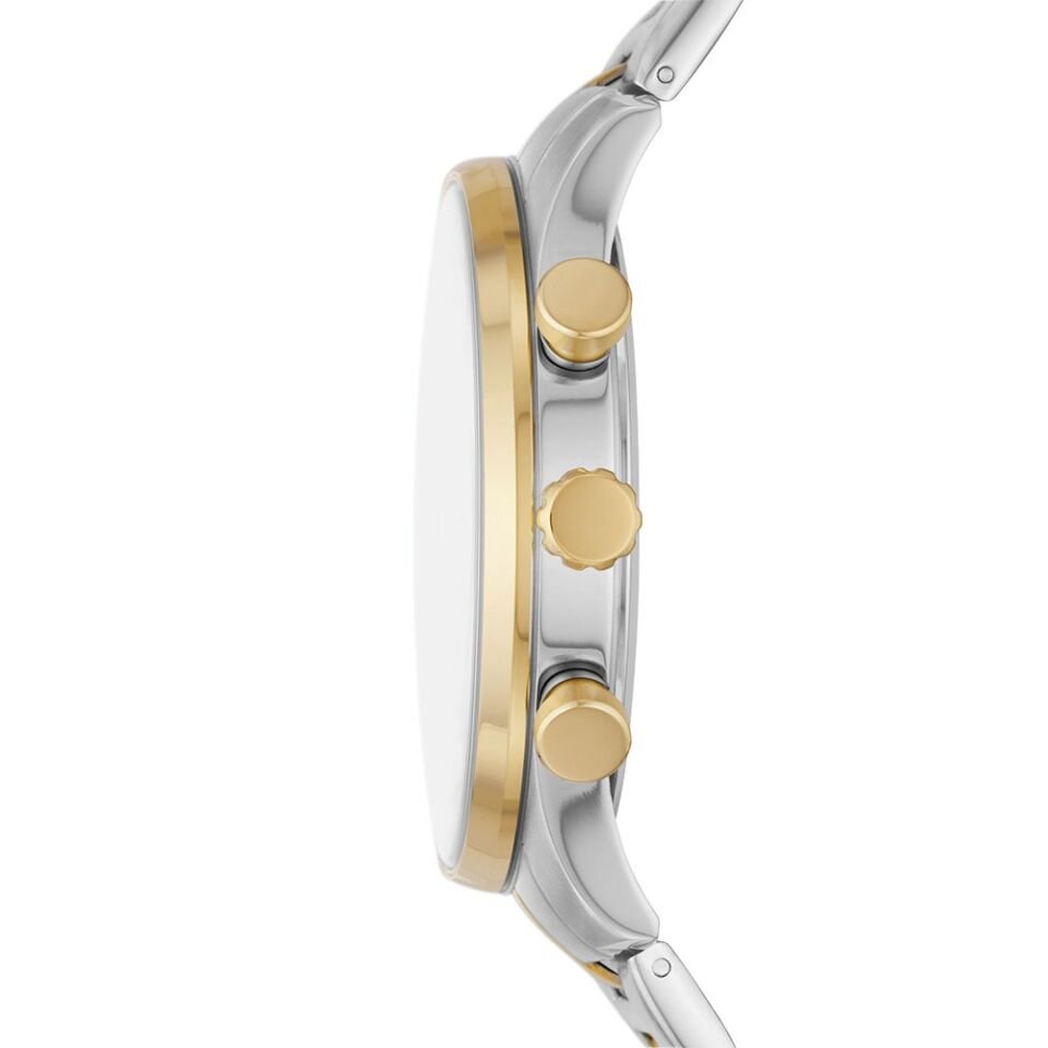 Fossil FBQ2693 Quartz Çelik Altın/Gri 45 mm Erkek Kol Saati