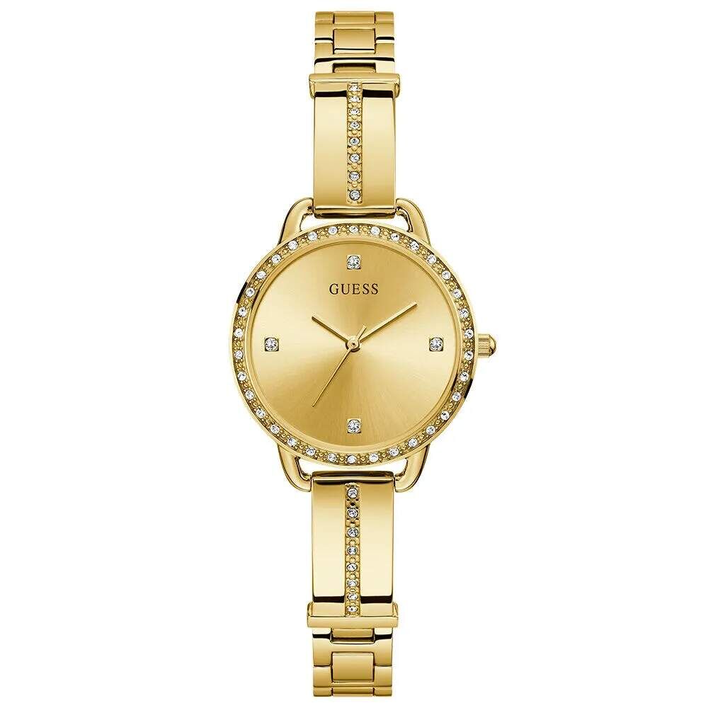 Guess GUGW0022L2 Quartz Çelik Altın Rengi 30 mm Kadın Kol Saati