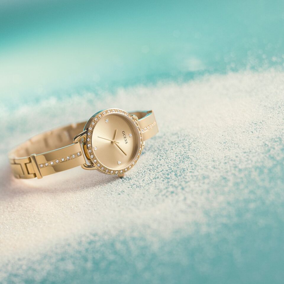 Guess GUGW0022L2 Quartz Çelik Altın Rengi 30 mm Kadın Kol Saati