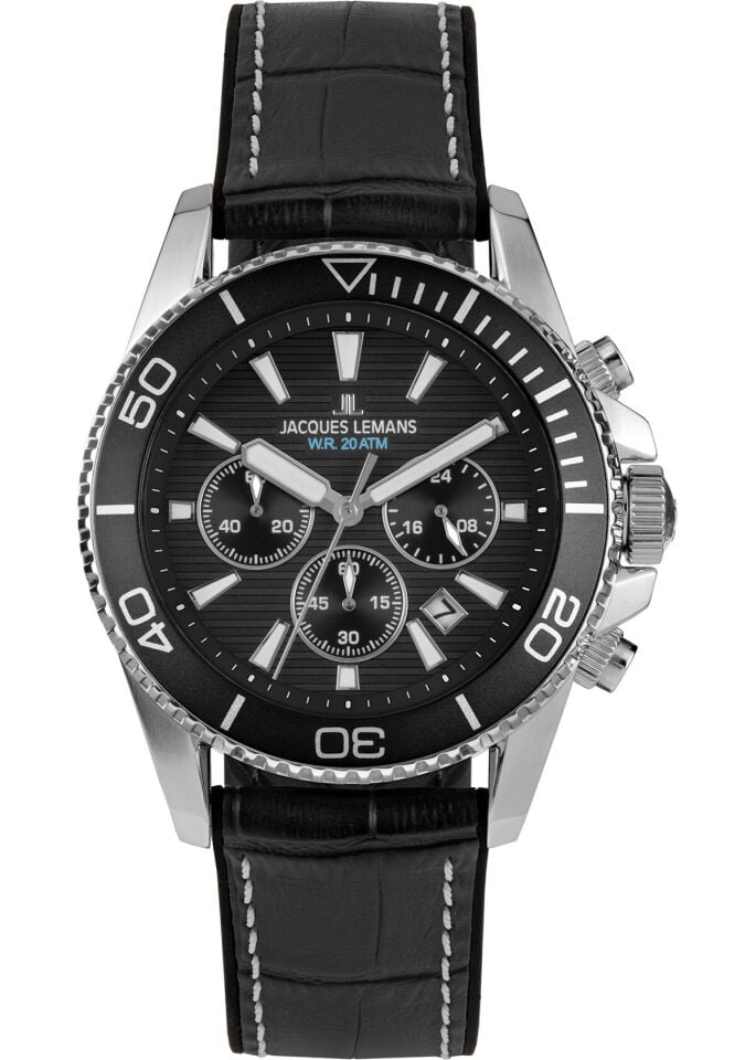 JACQUES LEMANS 1-2206A LIVERPOOL DIVER ERKEK KOL SAATİ