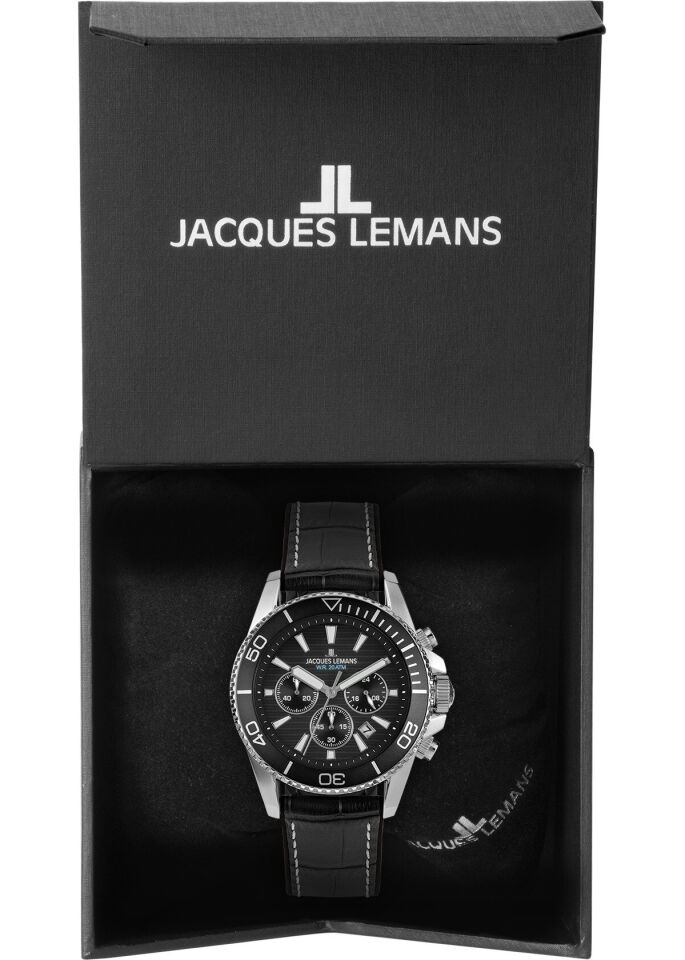 JACQUES LEMANS 1-2206A LIVERPOOL DIVER ERKEK KOL SAATİ