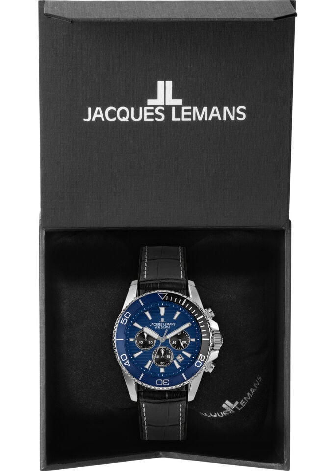 JACQUES LEMANS 1-2206B LIVERPOOL DIVER ERKEK KOL SAATİ