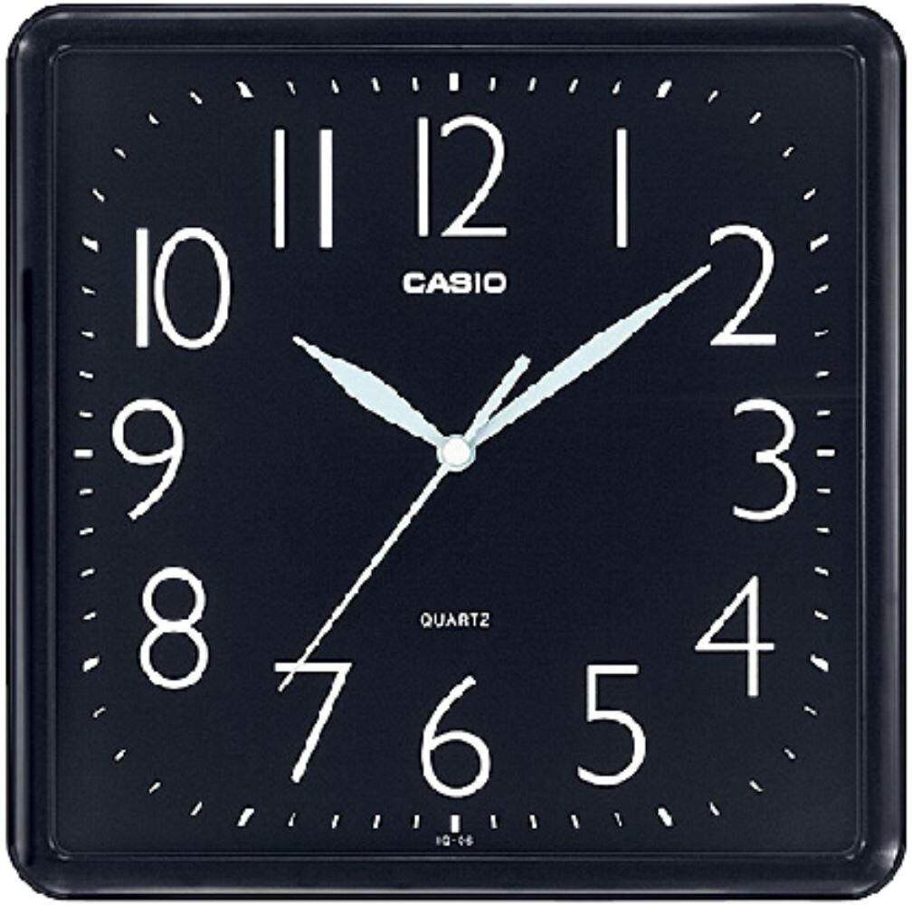 Casio IQ-06-1DF Quartz Siyah 250 mm Duvar Saati