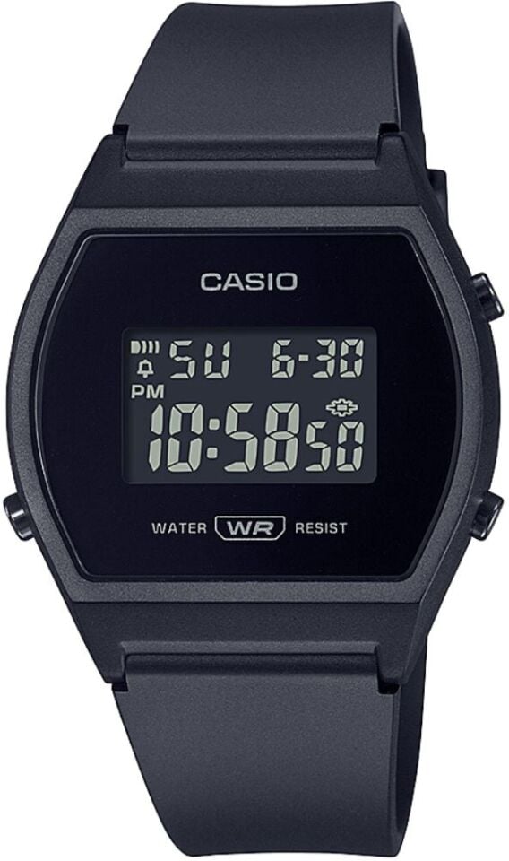 Casio LW-204-1BDF Quartz Silikon Siyah 35 mm Kadın Kol Saati