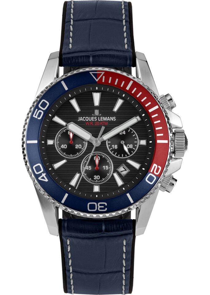 JACQUES LEMANS 1-2206D LIVERPOOL DIVER ERKEK KOL SAATİ