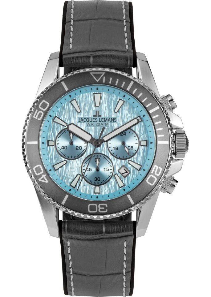 JACQUES LEMANS 1-2206E LIVERPOOL DIVER ERKEK KOL SAATİ