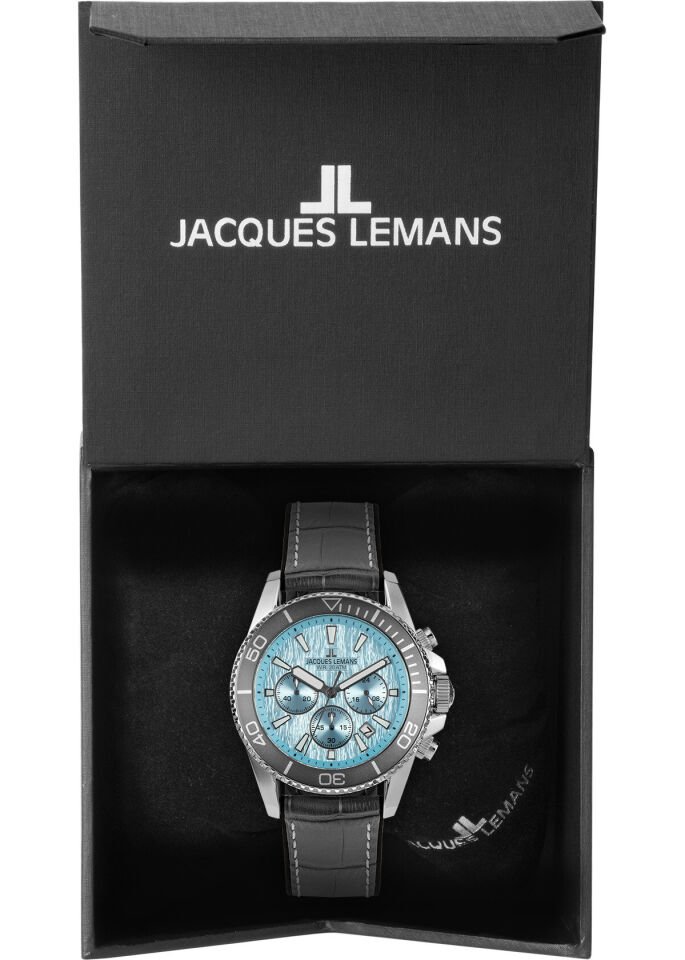 JACQUES LEMANS 1-2206E LIVERPOOL DIVER ERKEK KOL SAATİ