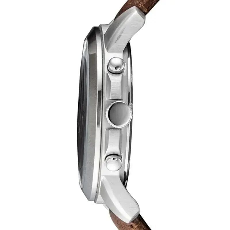 Fossil FFS4813 Quartz Deri Kahverengi Siyah Kadran 44 mm Erkek Kol Saati