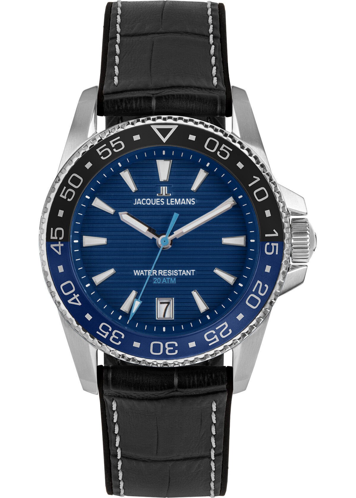 JACQUES LEMANS 1-2205B LIVERPOOL DIVER ERKEK KOL SAATİ