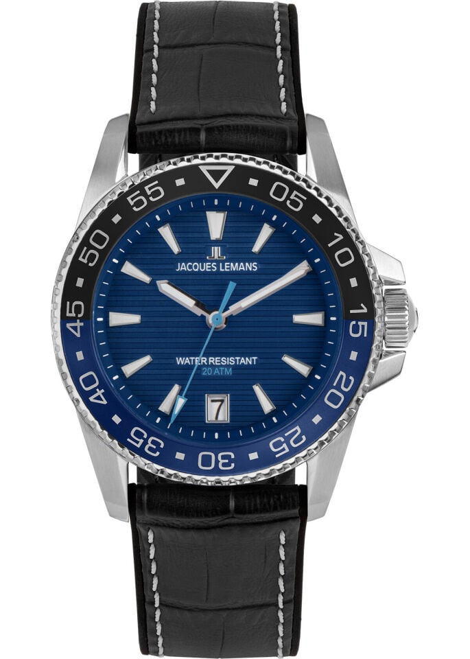 JACQUES LEMANS 1-2205B LIVERPOOL DIVER ERKEK KOL SAATİ