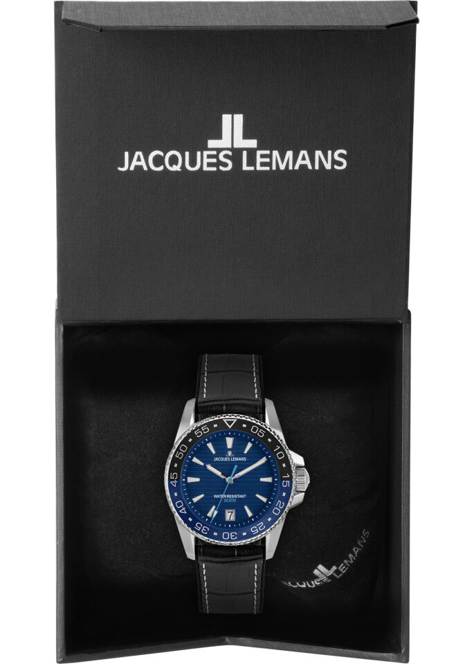 JACQUES LEMANS 1-2205B LIVERPOOL DIVER ERKEK KOL SAATİ