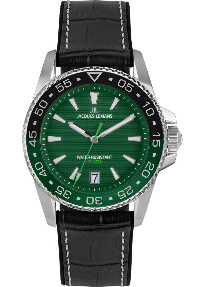 JACQUES LEMANS 1-2205C LIVERPOOL DIVER ERKEK KOL SAATİ