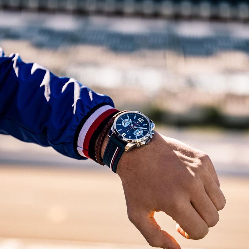 Tommy Hilfiger TH1791476 46 mm Lacivert Erkek Kol Saati