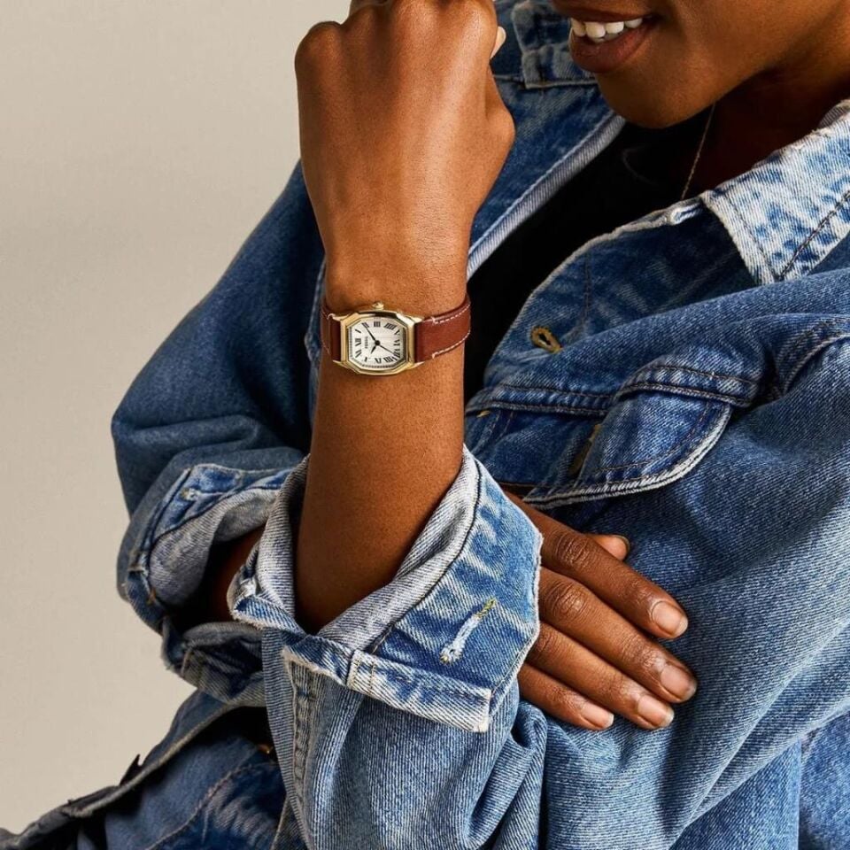 Fossil FES5364 Quartz Deri  Kahverengi 27 mm Kadın Kol Saati