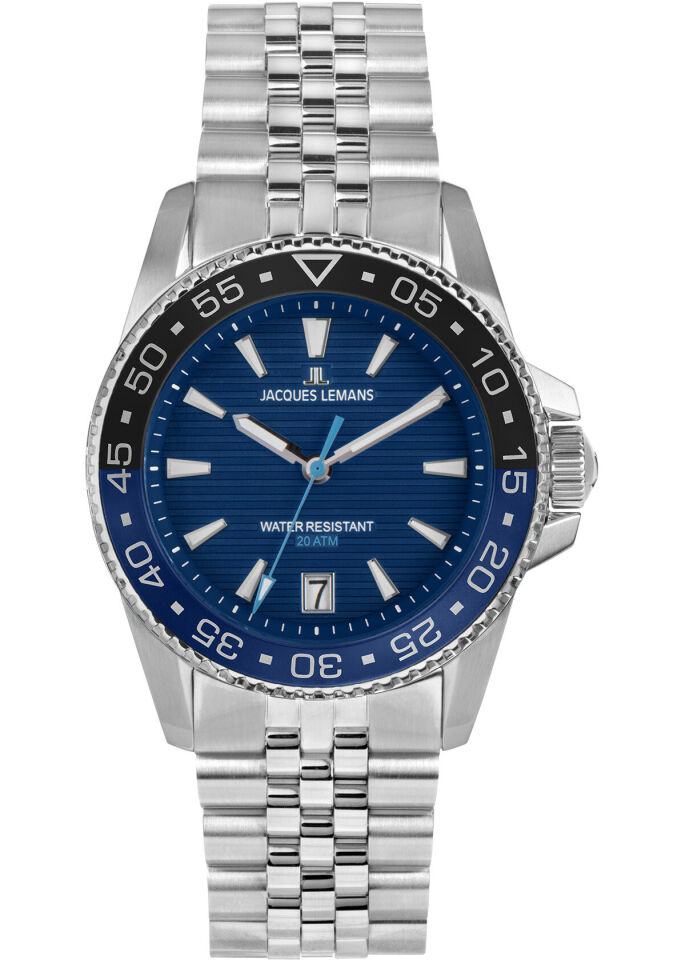 JACQUES LEMANS 1-2205I LIVERPOOL DIVER ERKEK KOL SAATİ