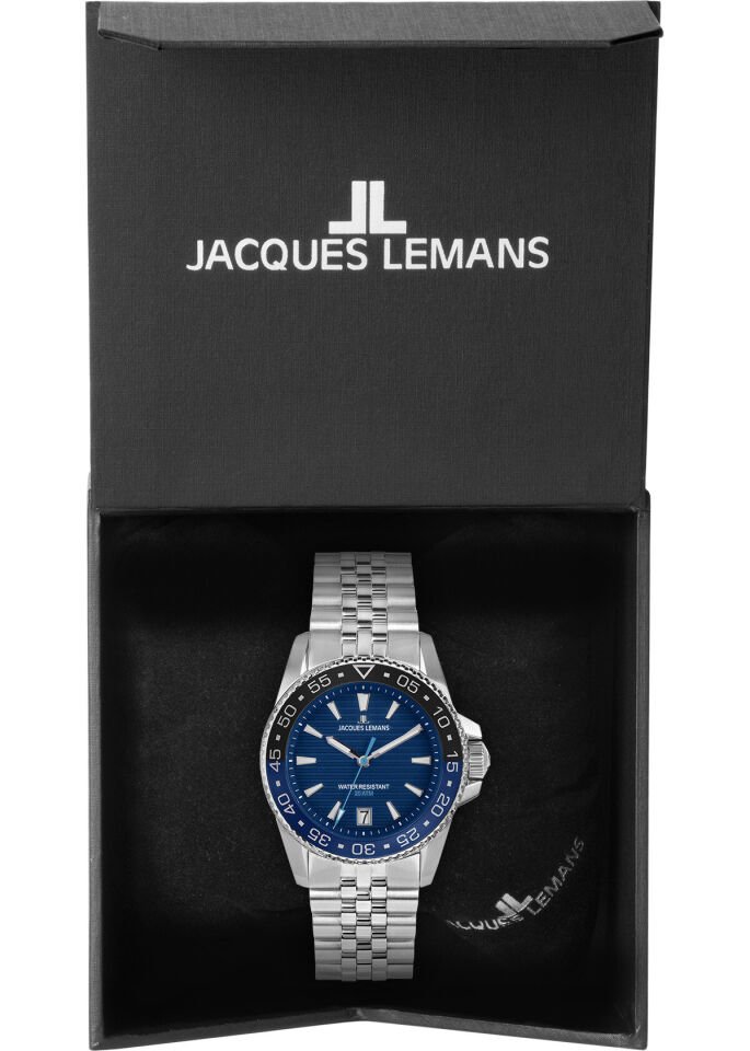 JACQUES LEMANS 1-2205I LIVERPOOL DIVER ERKEK KOL SAATİ