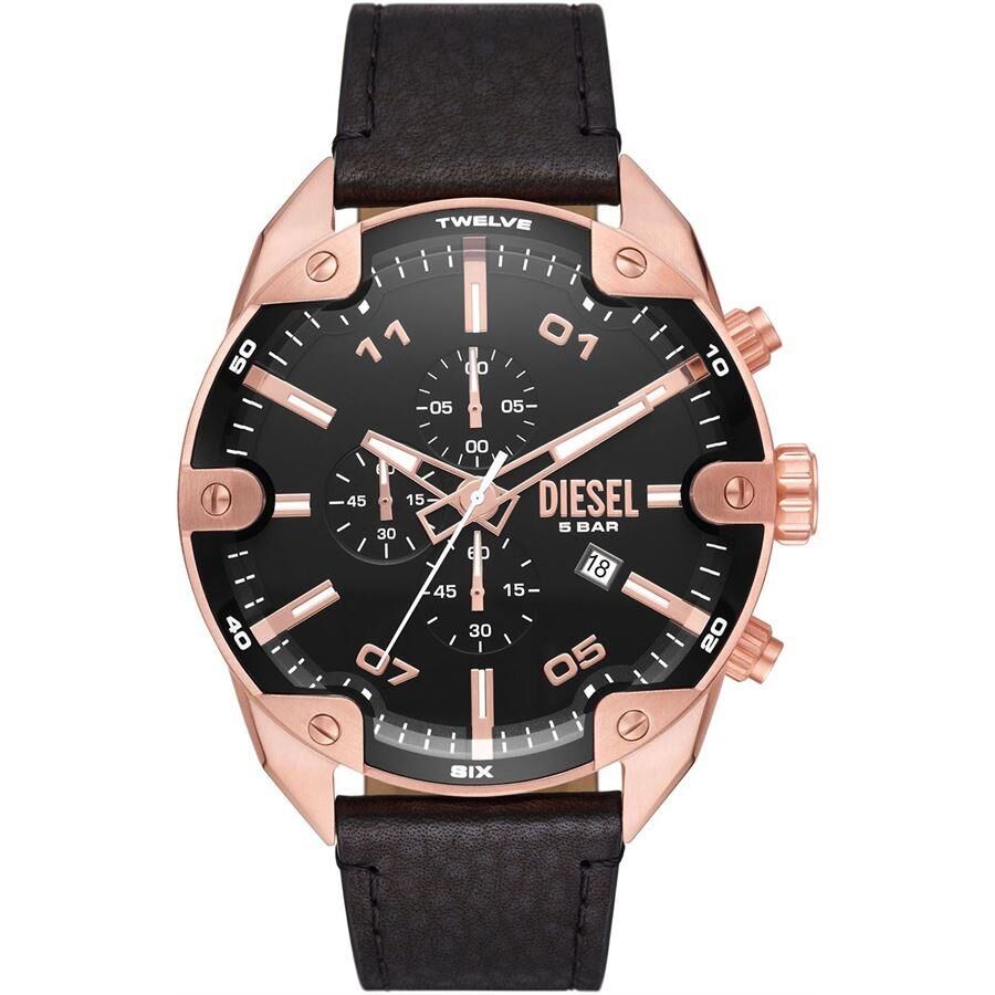Diesel DZ4607 49 mm Siyah Erkek Kol Saati