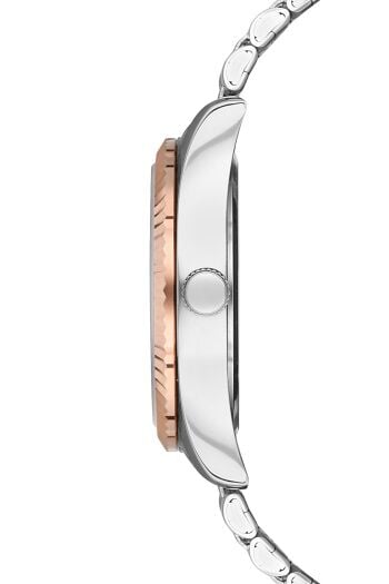 Ferro F11130A-E4 Quartz Çelik Rose/Gri Gri Kadran 41 mm Erkek Kol Saati