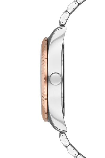 Ferro F11130A-E4 Quartz Çelik Rose/Gri Gri Kadran 41 mm Erkek Kol Saati