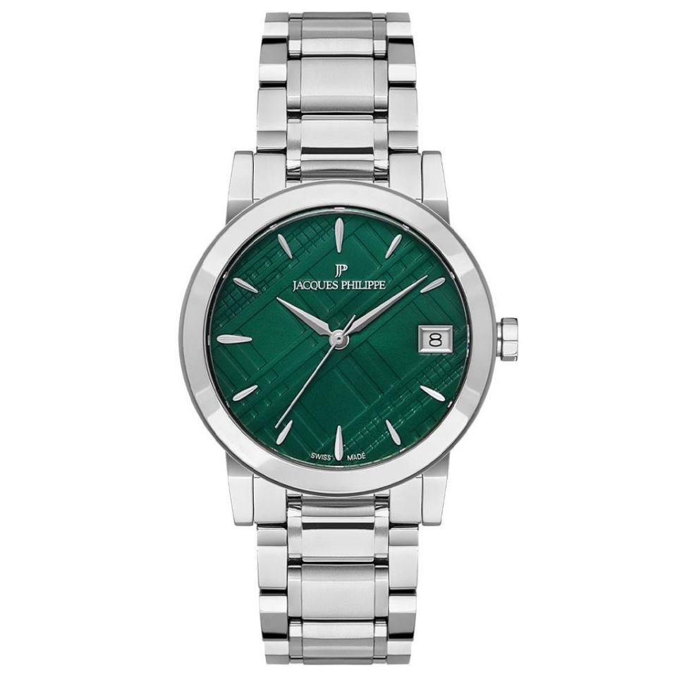 Jacques Philippe JPQLS1613X6 34 mm Gri Kadın Kol Saati