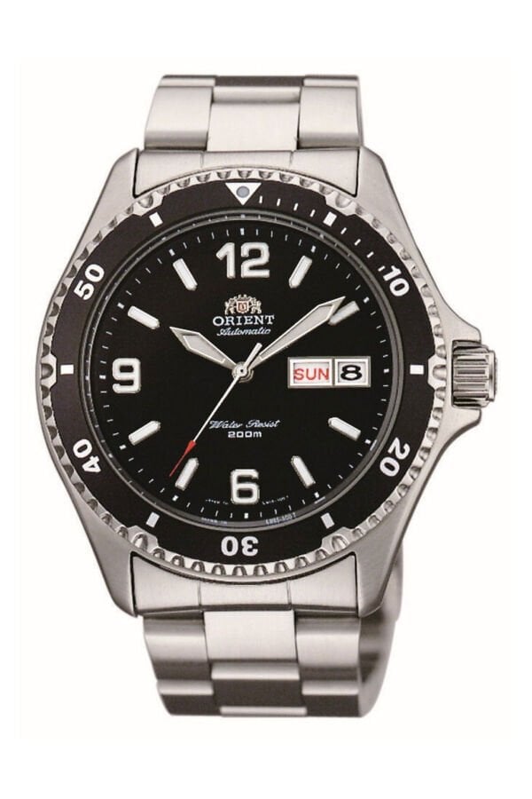 Orient TAA02001B9 Kurmalı Otomatik Çelik Gri Siyah Kadran 42 mm Erkek Kol Saati