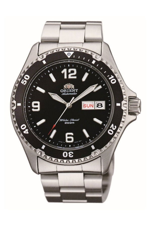 Orient TAA02001B9 Kurmalı Otomatik Çelik Gri Siyah Kadran 42 mm Erkek Kol Saati