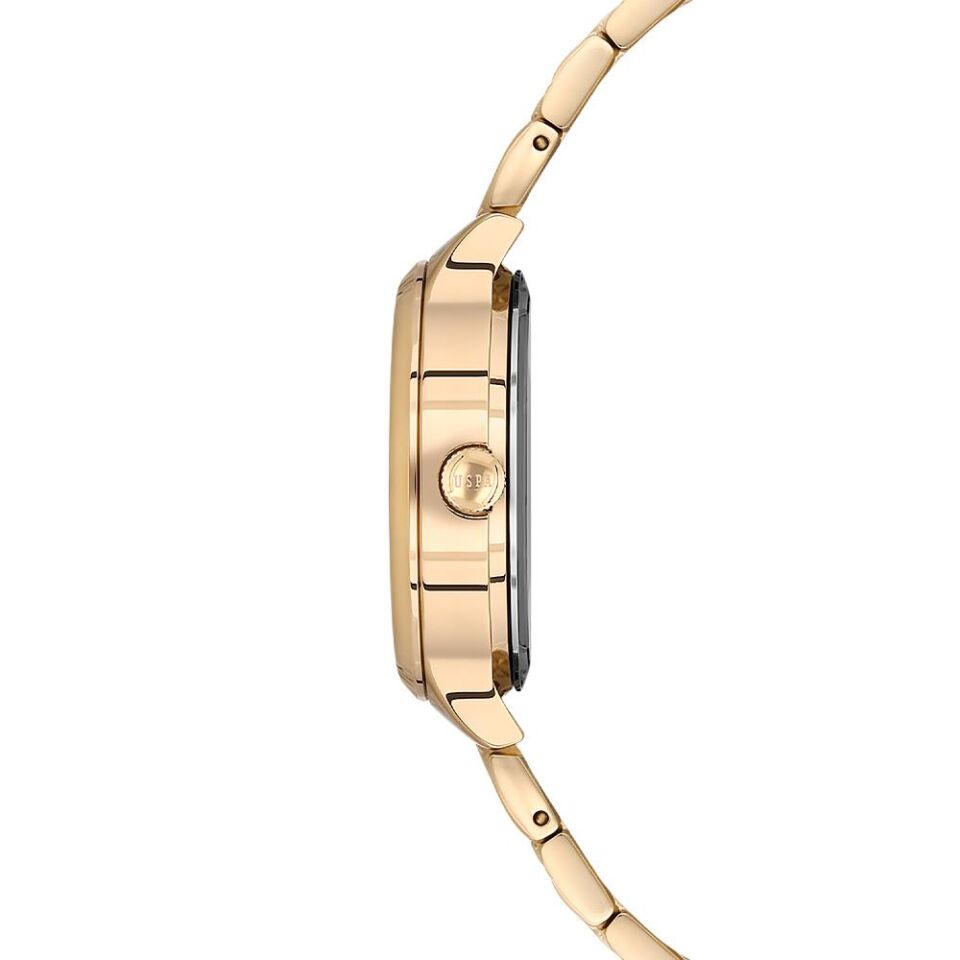U.s. Polo Assn. USPA2069-04 Quartz Çelik Altın Rengi Rose Kadran 32 mm Kadın Kol Saati