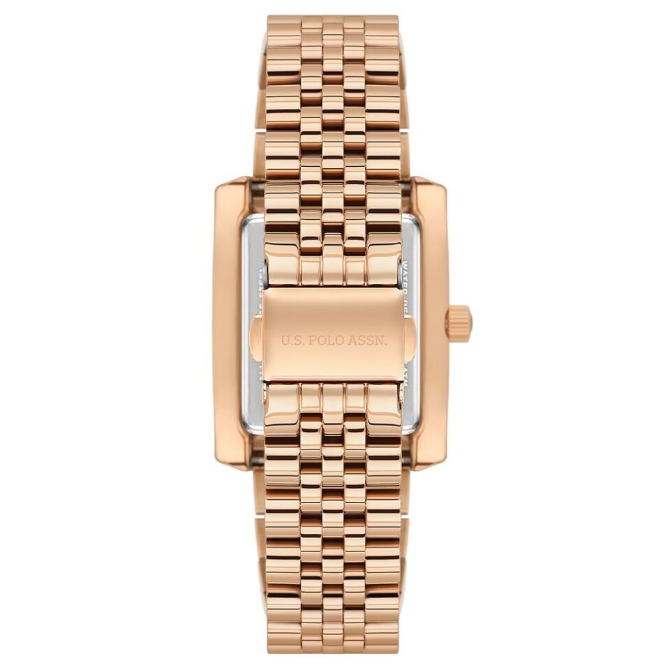 U.s. Polo Assn. USPA2072-02 Quartz Çelik Rose Gold 31 mmx38 mm Kadın Kol Saati