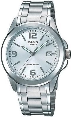 Casio LTP-1215A-7ADF Quartz Çelik Gri Beyaz Kadran 28 mm Kadın Kol Saati