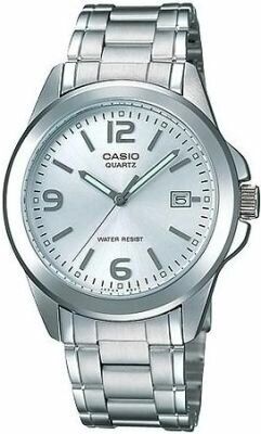 Casio LTP-1215A-7ADF Quartz Çelik Gri Beyaz Kadran 28 mm Kadın Kol Saati