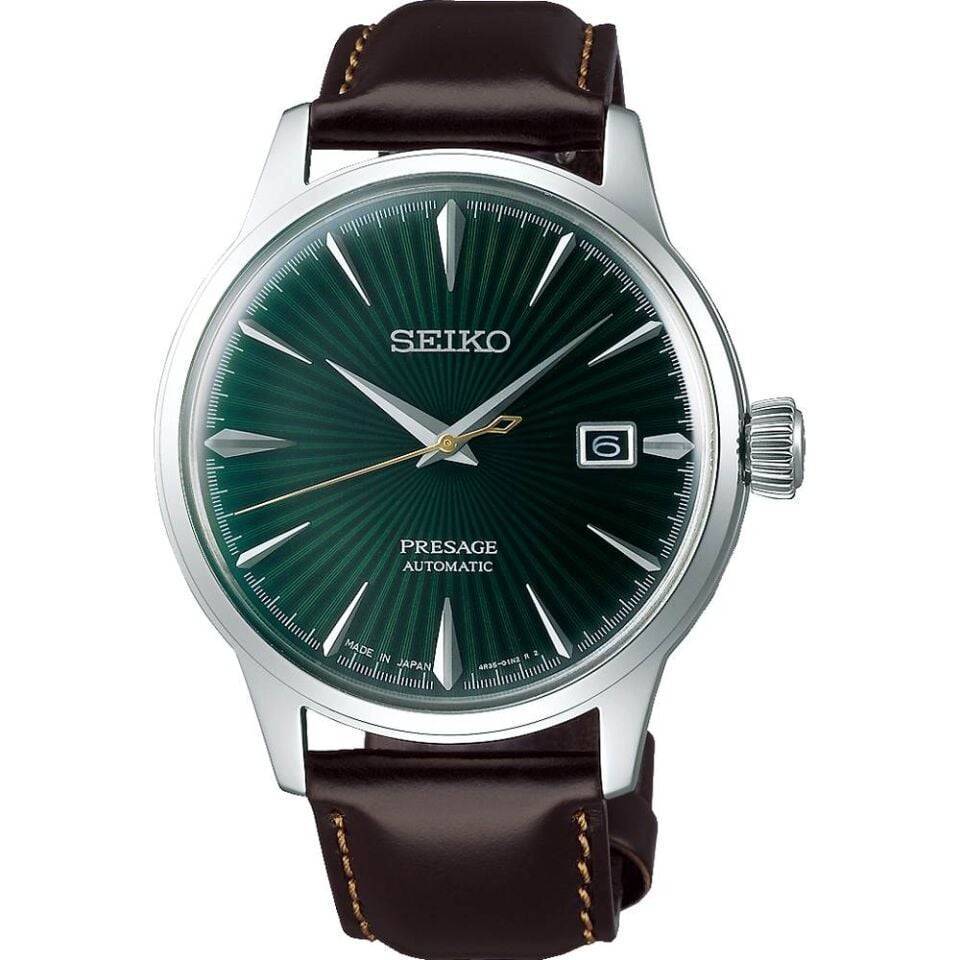 Seiko Presage SRPD37J 40 mm Kahverengi Otomatik Erkek Kol Saati