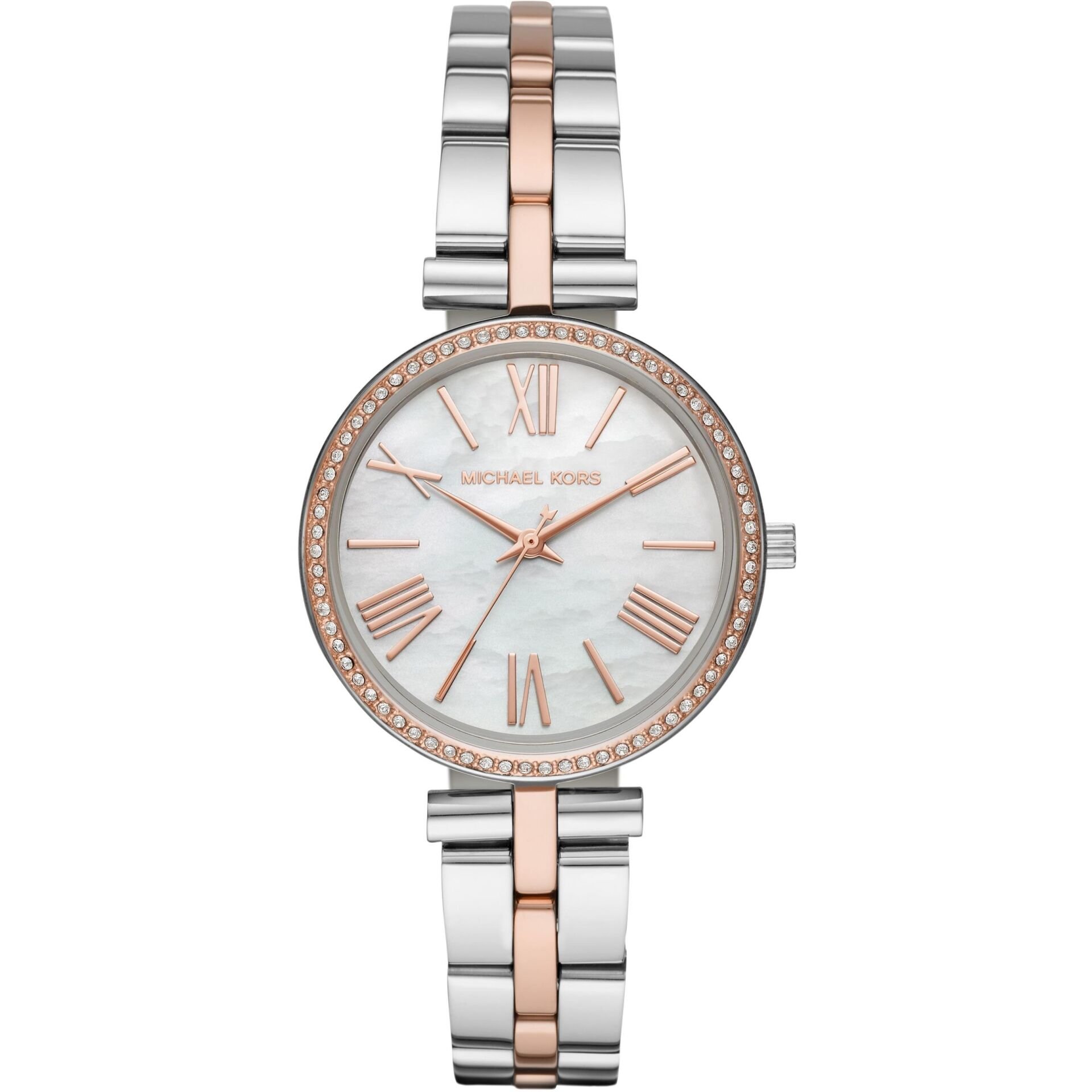 Michael Kors MK3969 34 mm Rose Gold / Metalik Gri Kadın Kol Saati