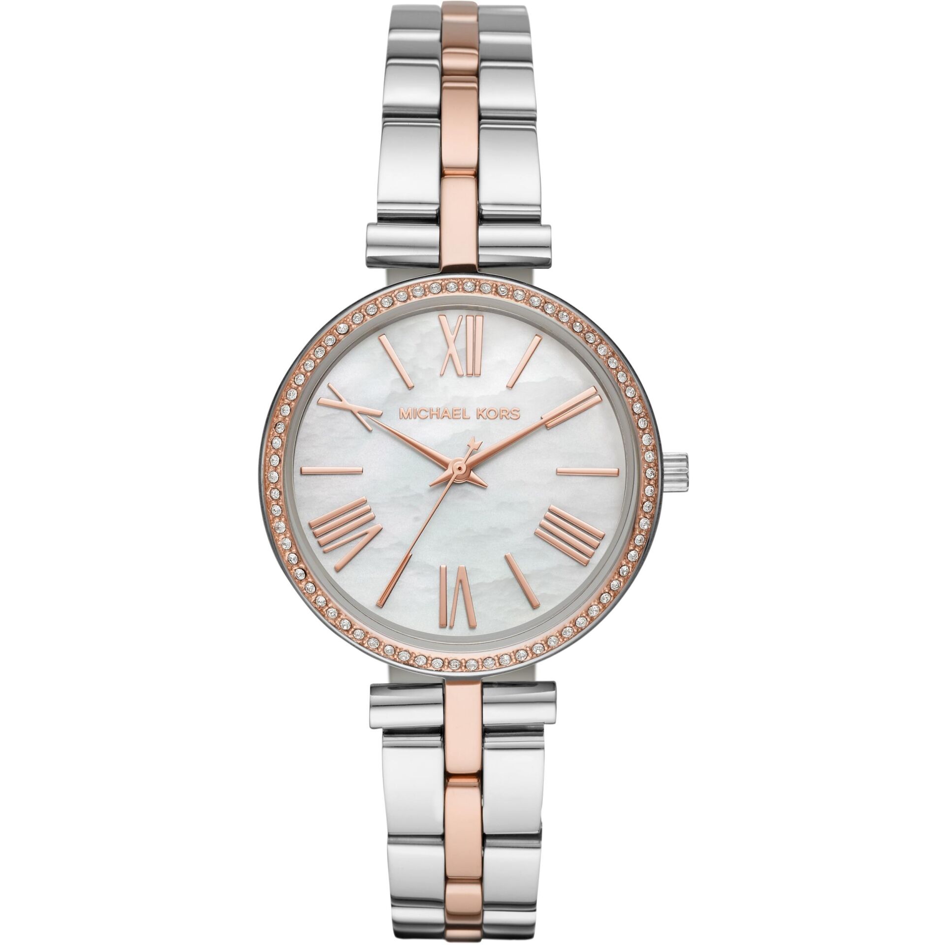 Michael Kors MK3969 34 mm Rose Gold / Metalik Gri Kadın Kol Saati