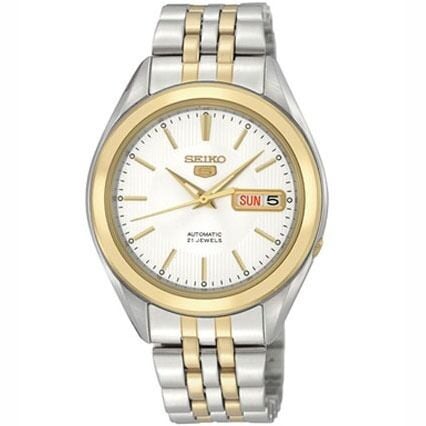 Seiko 5 SNKL24K1Otomatik Çelik Altın/Gri 39 mm Erkek Kol Saati